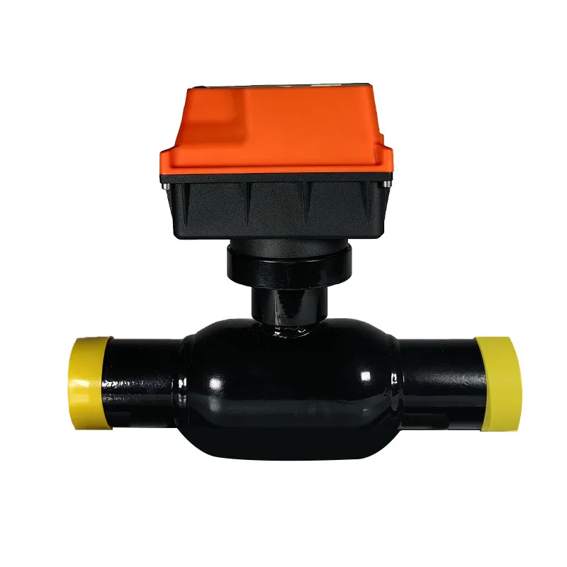 Welded carbon steel electric valve