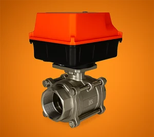 electric ball valve for gas line