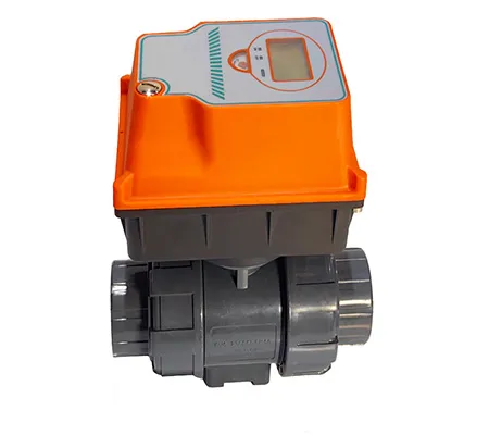 UPVC electric ball valve