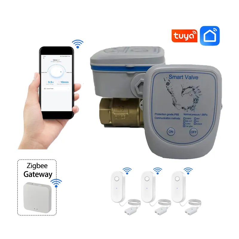 Zigbee Smart Valve（Flood Sensor）